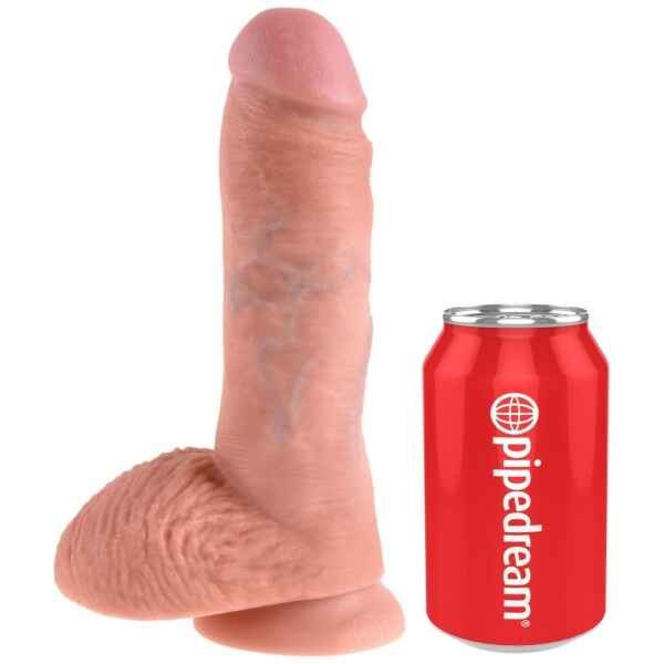 Pipedream King Cock 8″ Cock with Balls