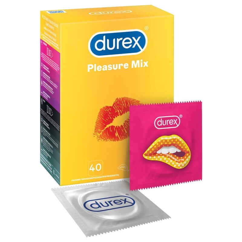 DUREX Pleasure MIX kondomy 40 ks
