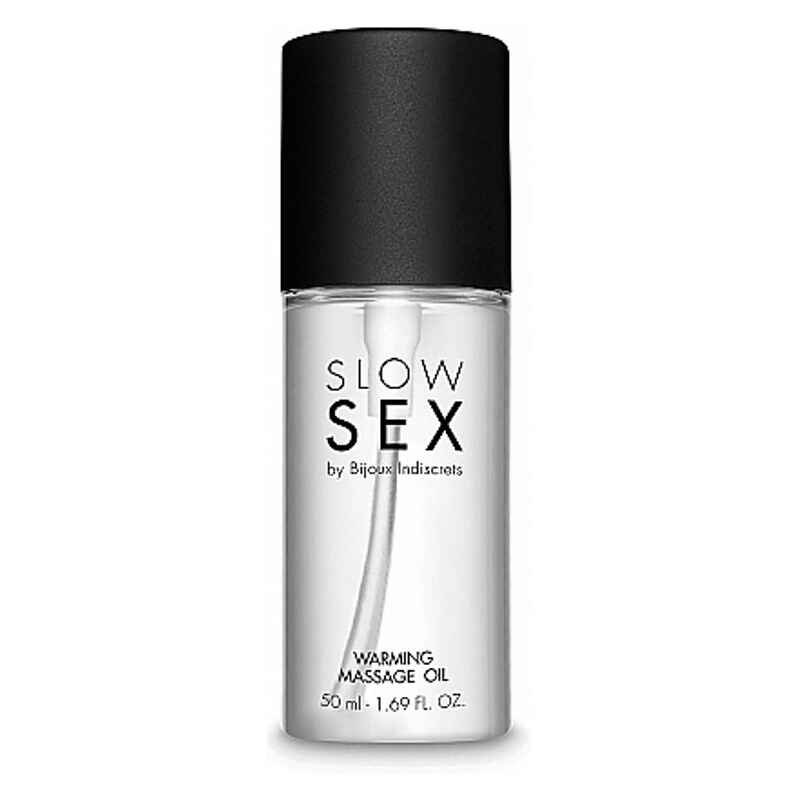 Bijoux Indiscrets Slow Sex Warming Massage Oil 50ml