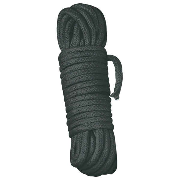 Shibari Bondage lano - 10m (černé)