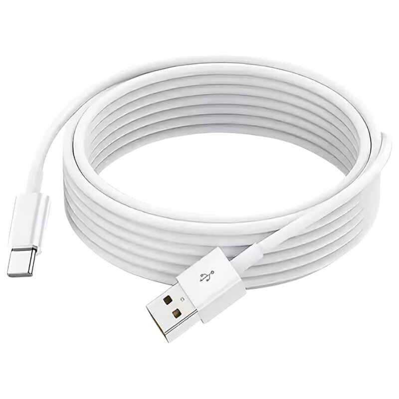 USB Type-C nabíjecí kabel (bílý)