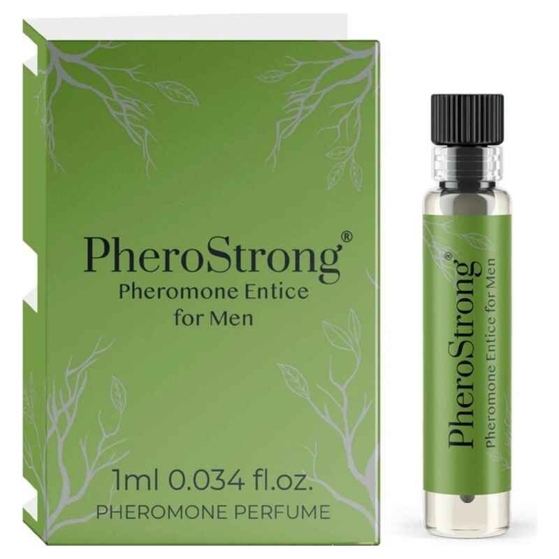 PheroStrong Entice feromonový parfém pro muže 1 ml