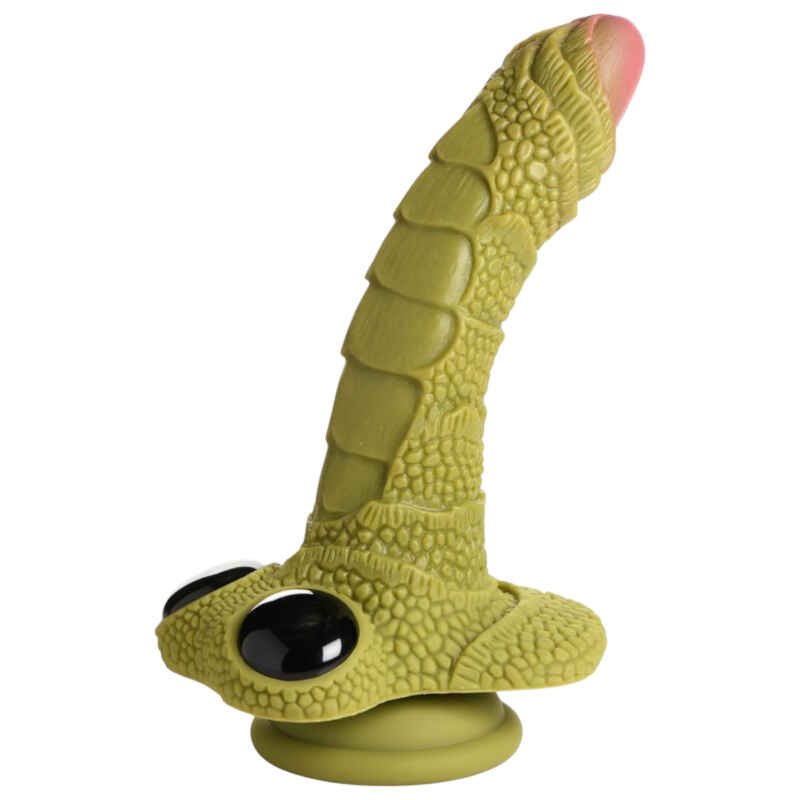 Creature Cocks - Bažinatý příšerák dildo (zelený)
