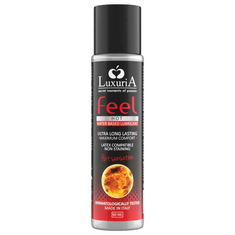 LuxuriA Feel Hot - hřejivý lubrikant (60ml)