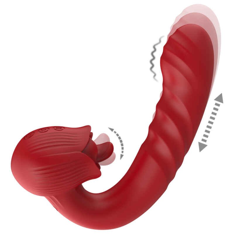 BASIC X Roses multifunkční vibrátor